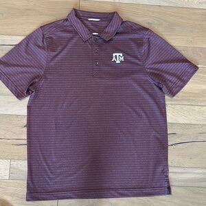 Men's ATM Maroon Polo Shirt